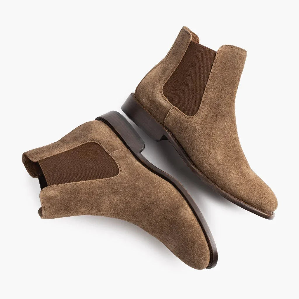 Men’s Premium Suede Leather Boots by Montenaro – Sophisticated Design & Everyday Wear