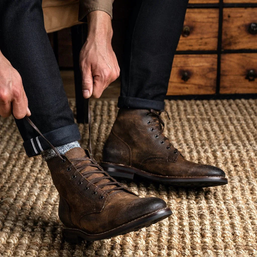 Montenaro Men’s Leather Boots – Premium Craftsmanship & Timeless Elegance