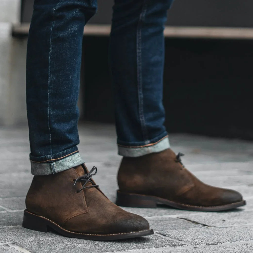 Men’s Premium Leather Boots by Montenaro – Durable, Elegant & Versatile