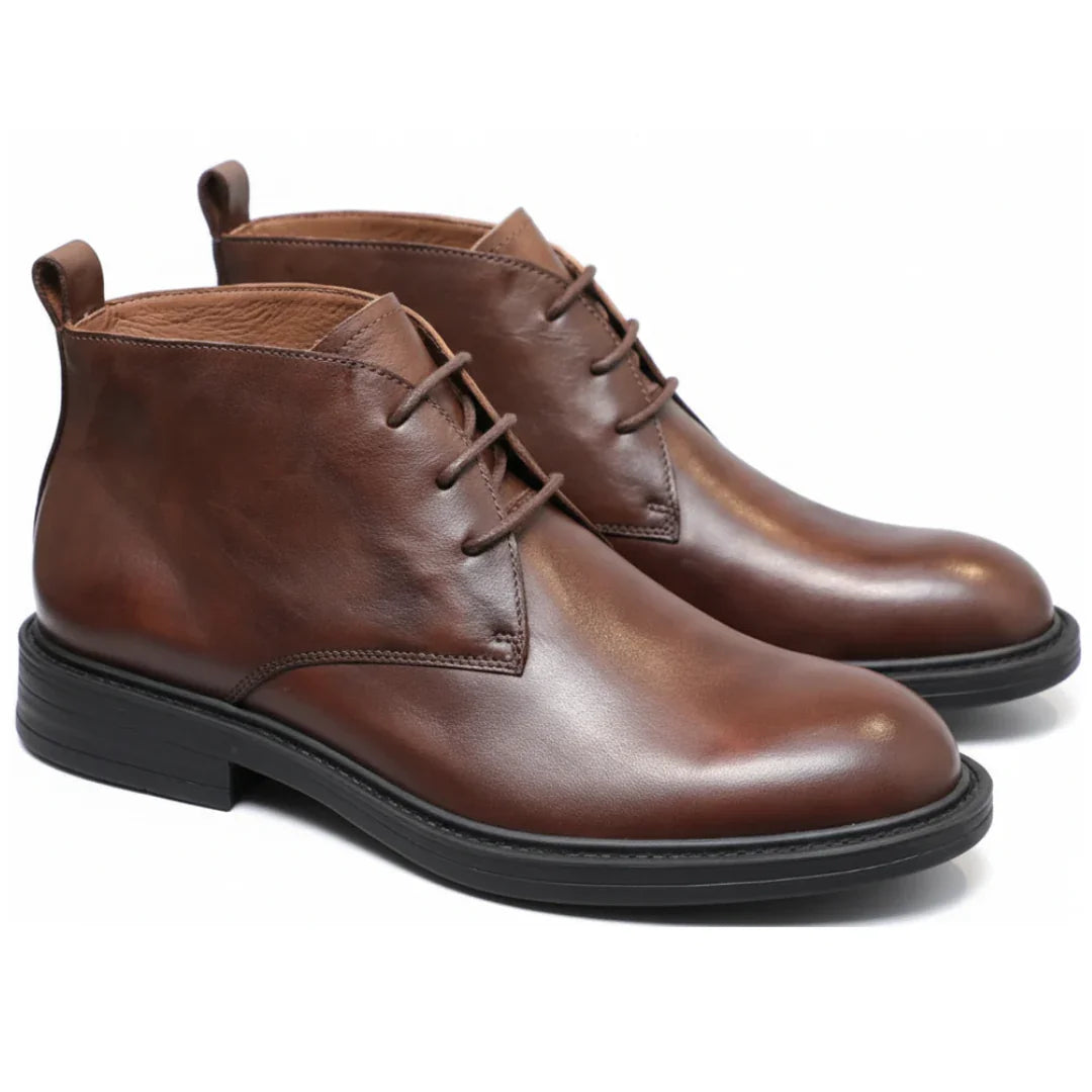 Motenaro Men’s Genuine Leather Boots – Classic Style & Premium Craftsmanship