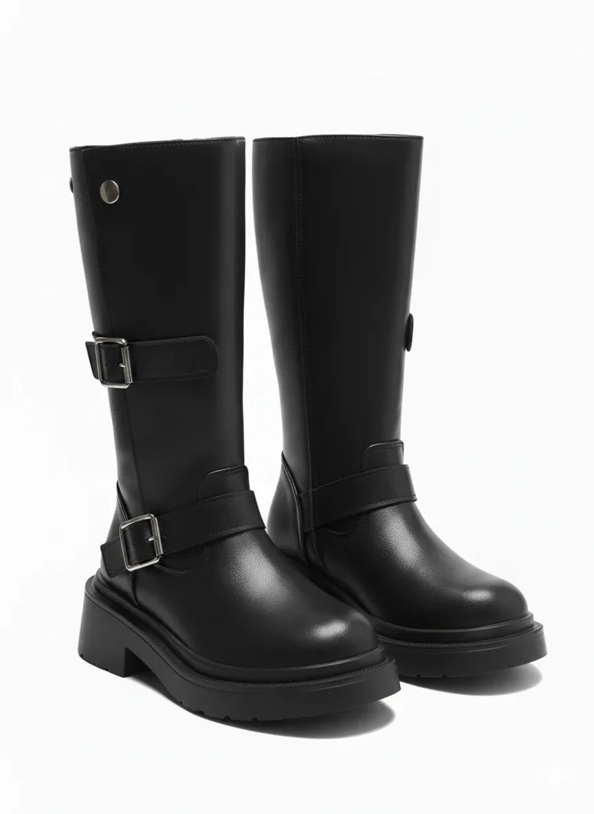 Montenaro Women’s Genuine Leather Boots – Timeless Elegance & Premium Comfort