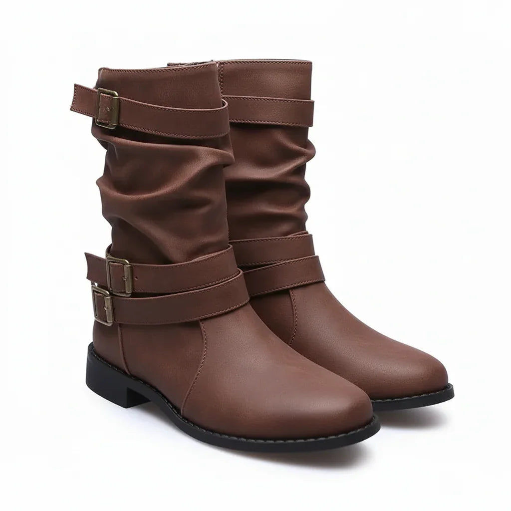 Montenaro Women’s Suede Boots – Timeless Elegance & Premium Comfort