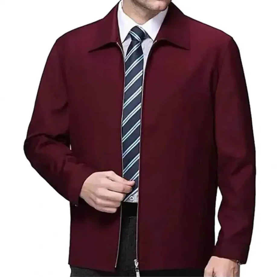 Montenaro Men’s Genuine Leather Blazer Jacket – Timeless Elegance & Premium Craftsmanship