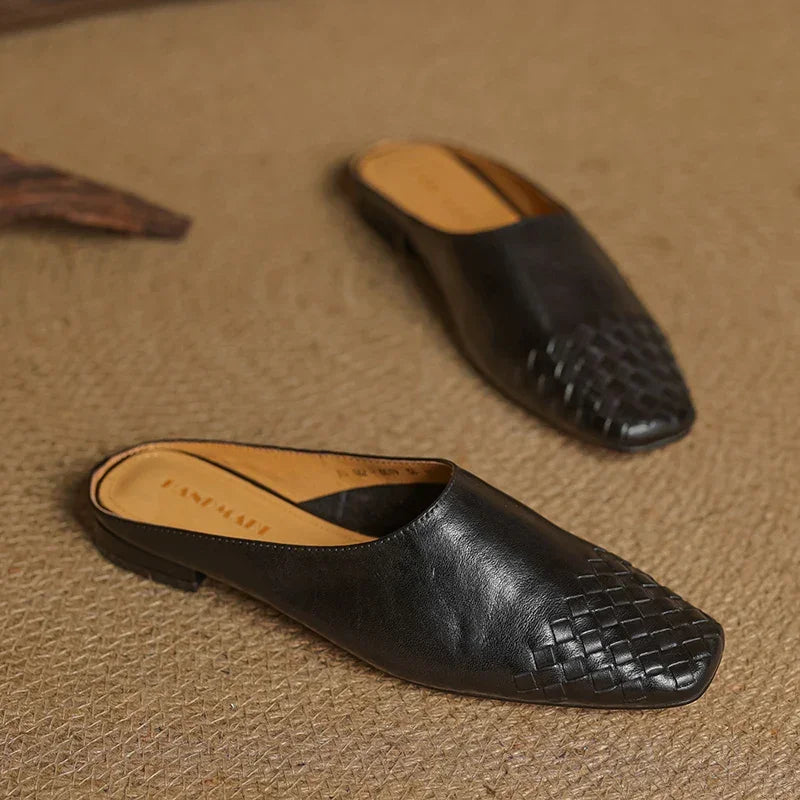 Montenaro Women’s Genuine Leather Flats – Elegant Design & Everyday Comfort