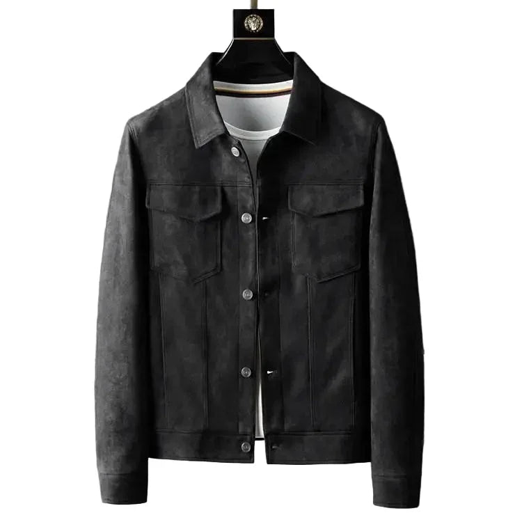Montenaro Men’s Suede Jacket – Timeless Style & Premium Craftsmanship