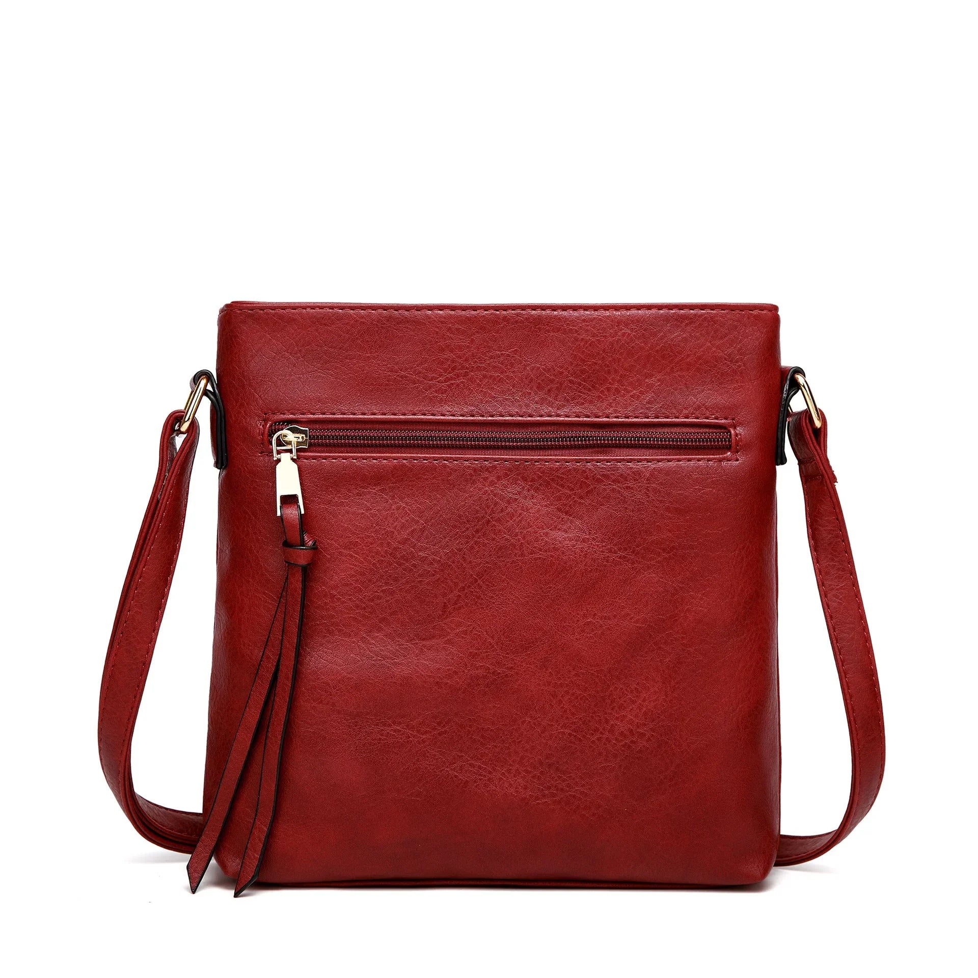 Montenaro Women’s Genuine Leather Crossbody Bag – Timeless Design & Everyday Elegance