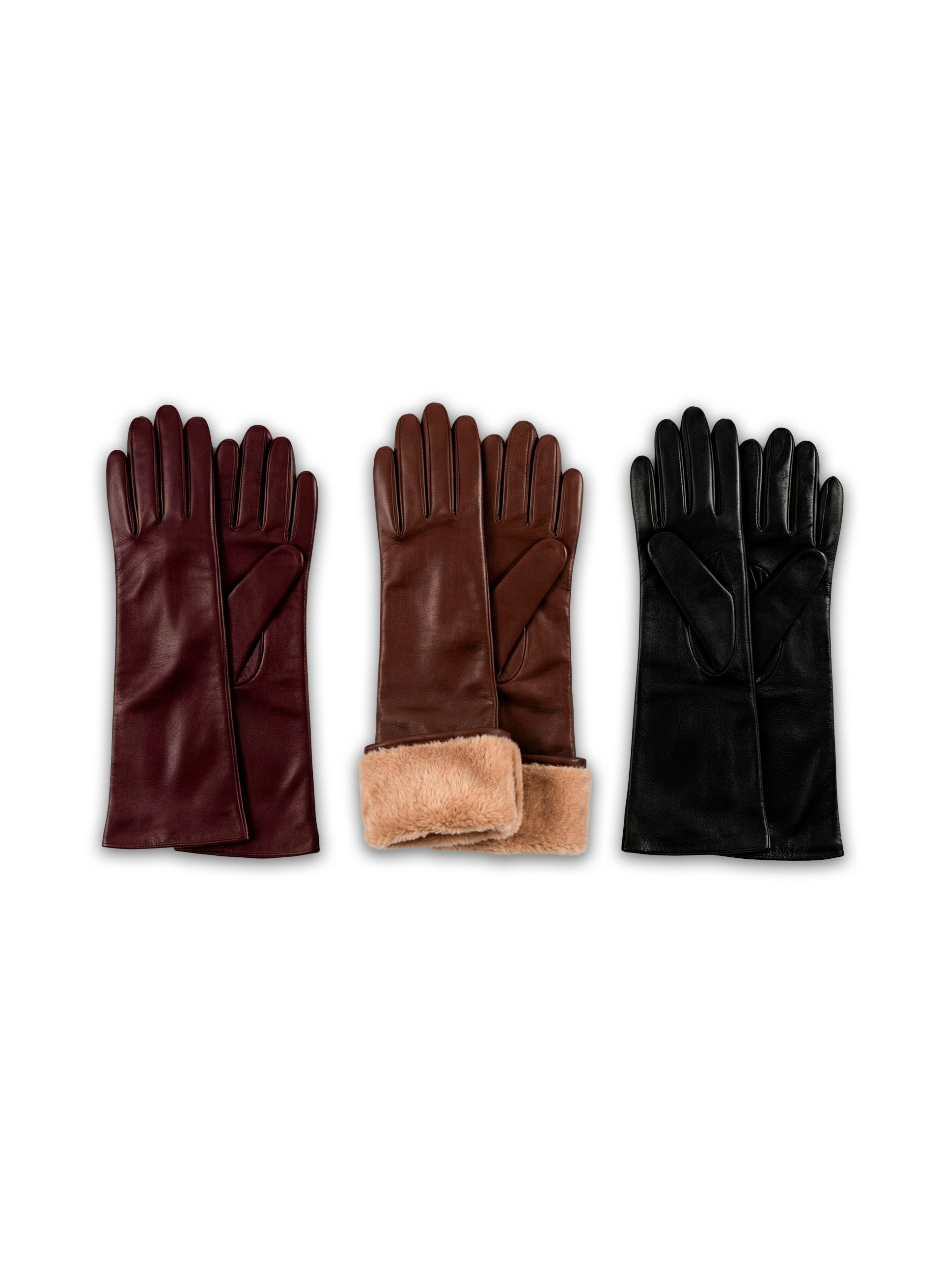 The Milano Thermal Long Gloves | High-Grade Leather Edition