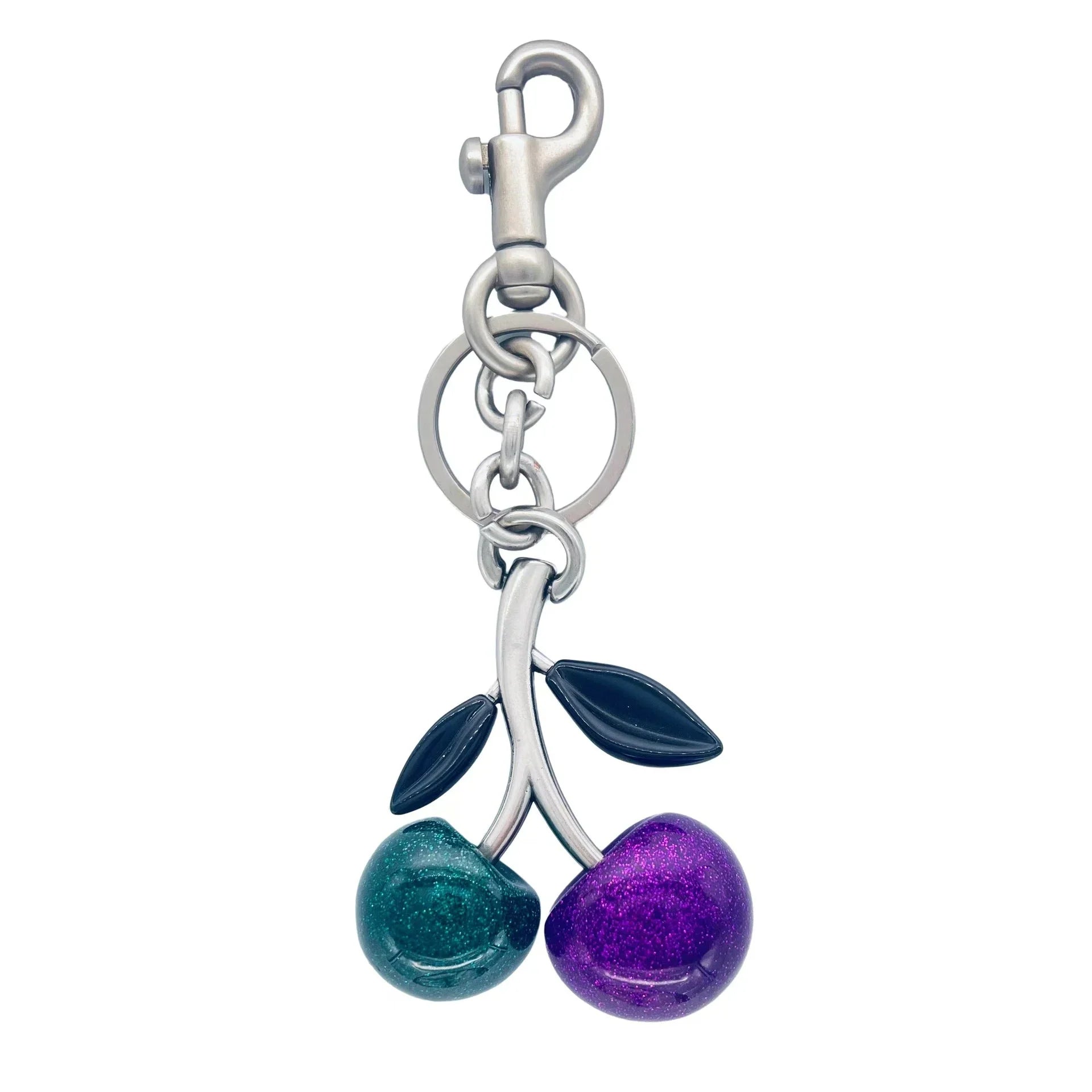 Cherry Bag Pendant Keychain – Exquisite Metal Car & Bag Charm