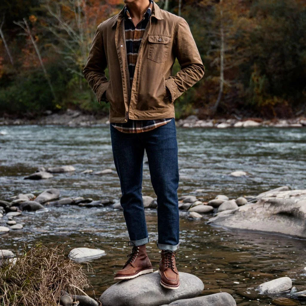 Botas de piel marrón claro para hombre Montenaro – Estilo clásico y artesanía de primera calidad