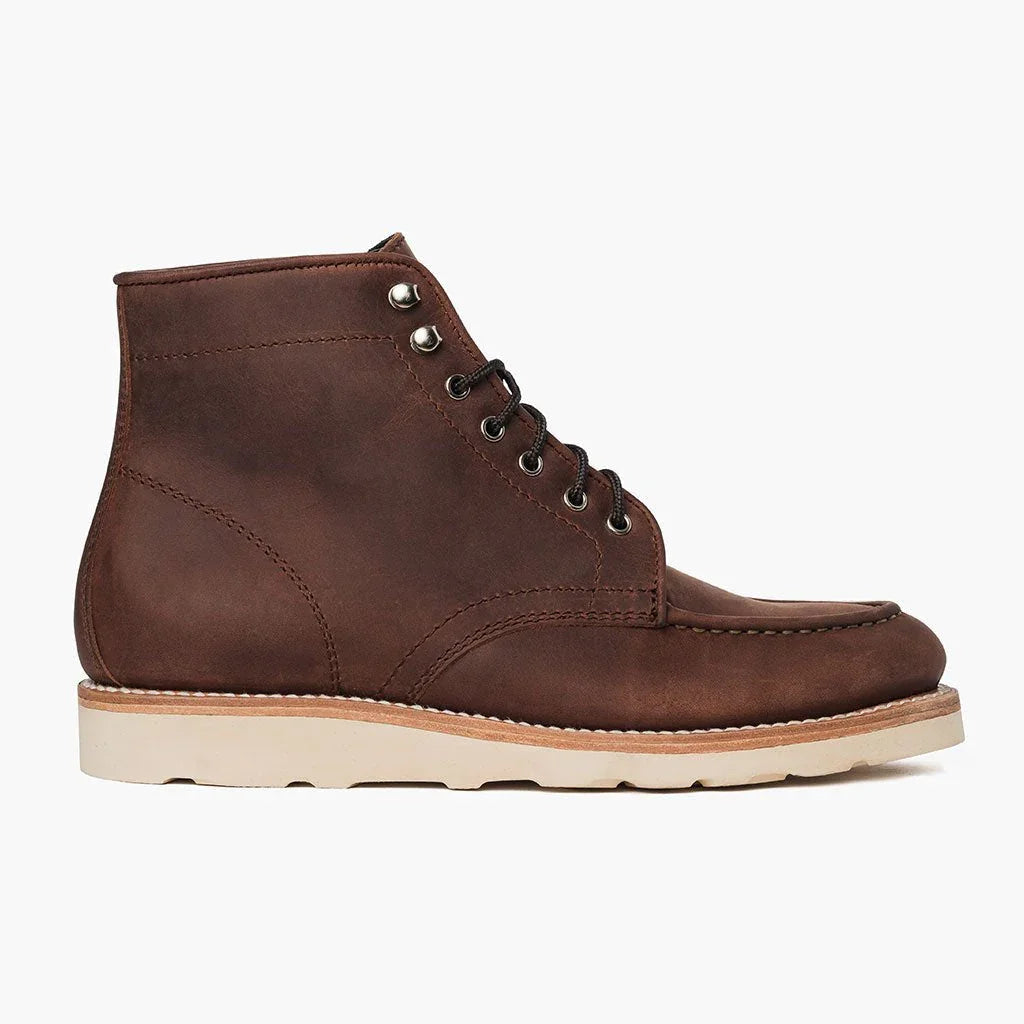 Botas de piel marrón claro para hombre Montenaro – Estilo clásico y artesanía de primera calidad