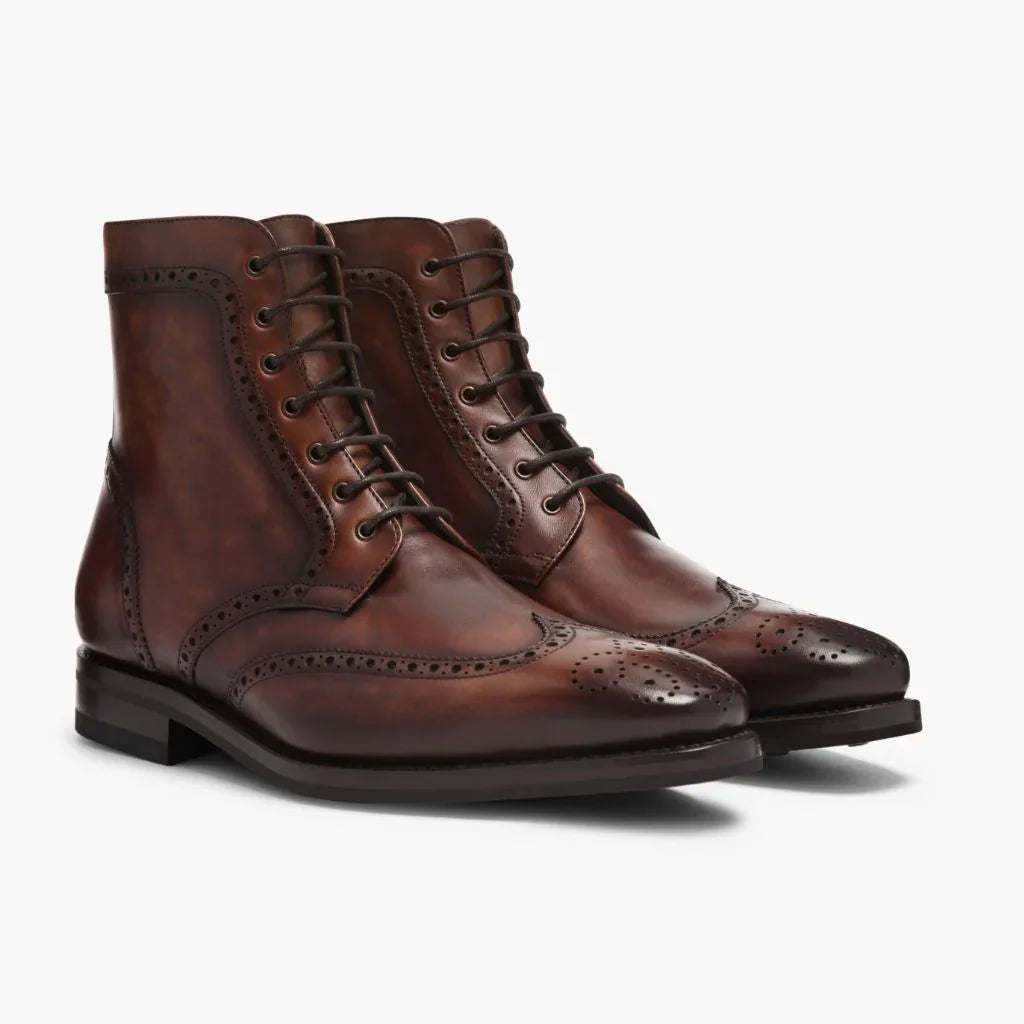 Montenaro Genuine Leather Boots for Men – Elegant, Durable & Comfortable