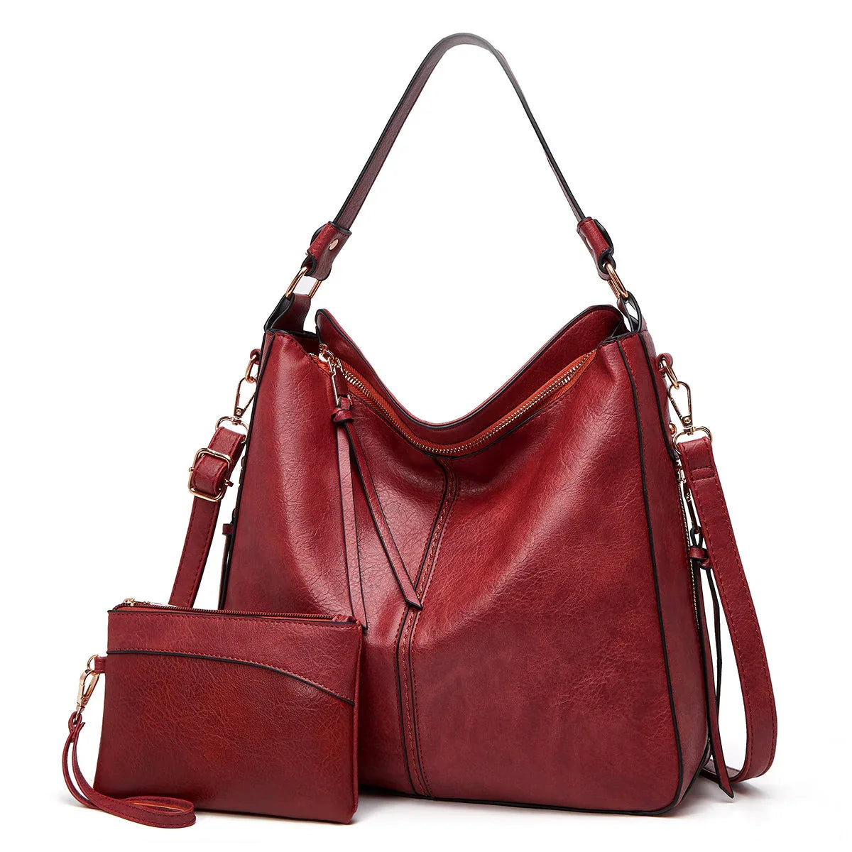 Montenaro Women’s Genuine Leather Handbag – Timeless Elegance & Premium Design