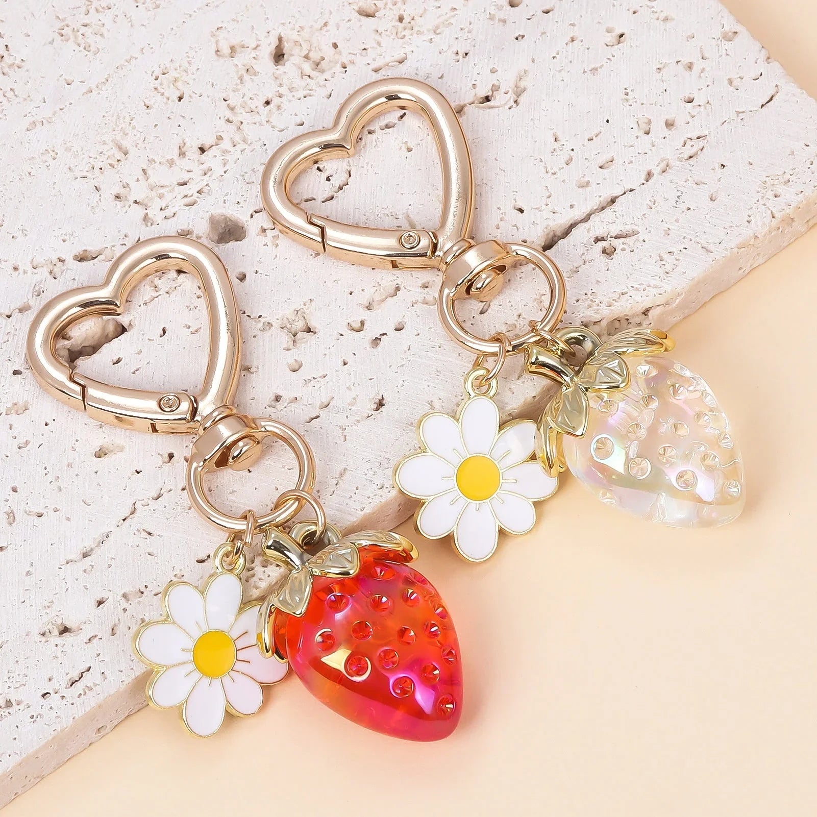 Strawbetty & Daisy Charm