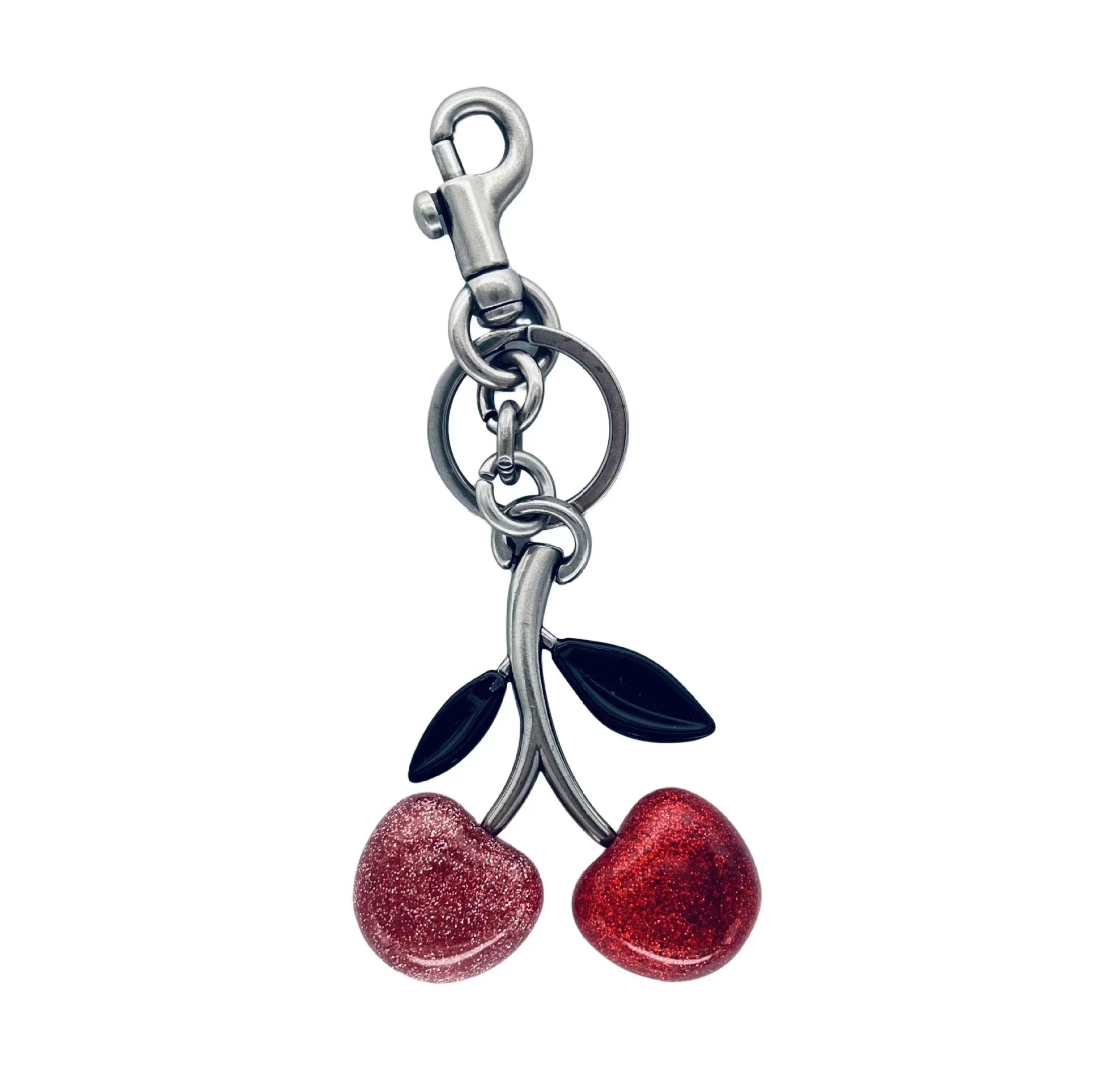 Cherry Bag Pendant Keychain – Exquisite Metal Car & Bag Charm