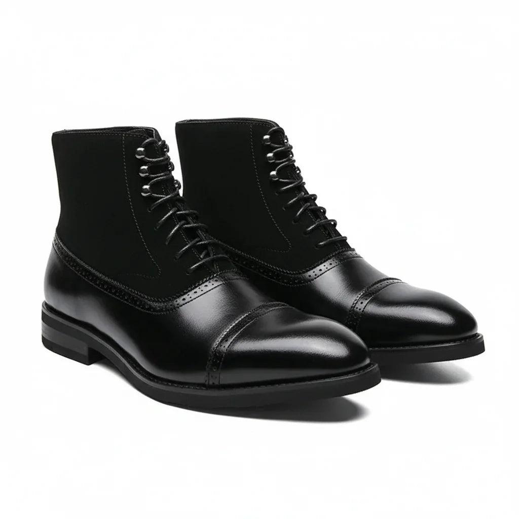 Botas de piel para hombre Motenaro – Elegancia artesanal en piel auténtica