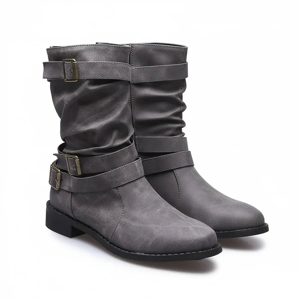 Montenaro Women’s Suede Boots – Timeless Elegance & Premium Comfort