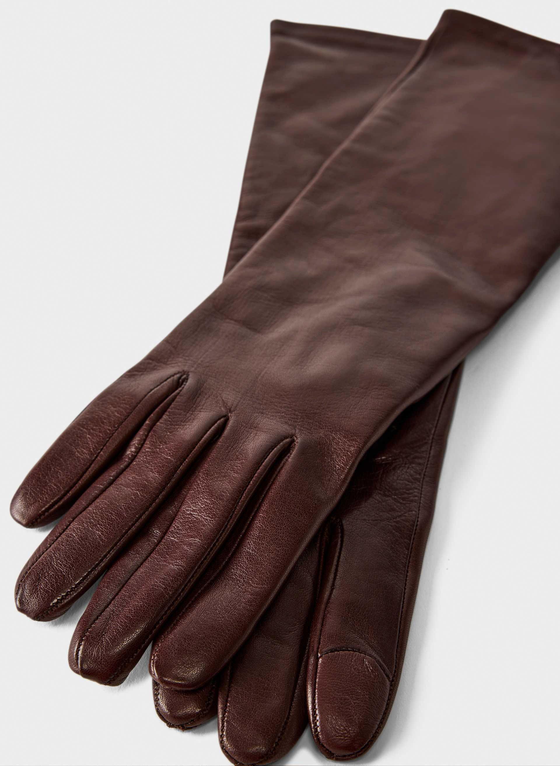 The Milano Thermal Long Gloves | High-Grade Leather Edition