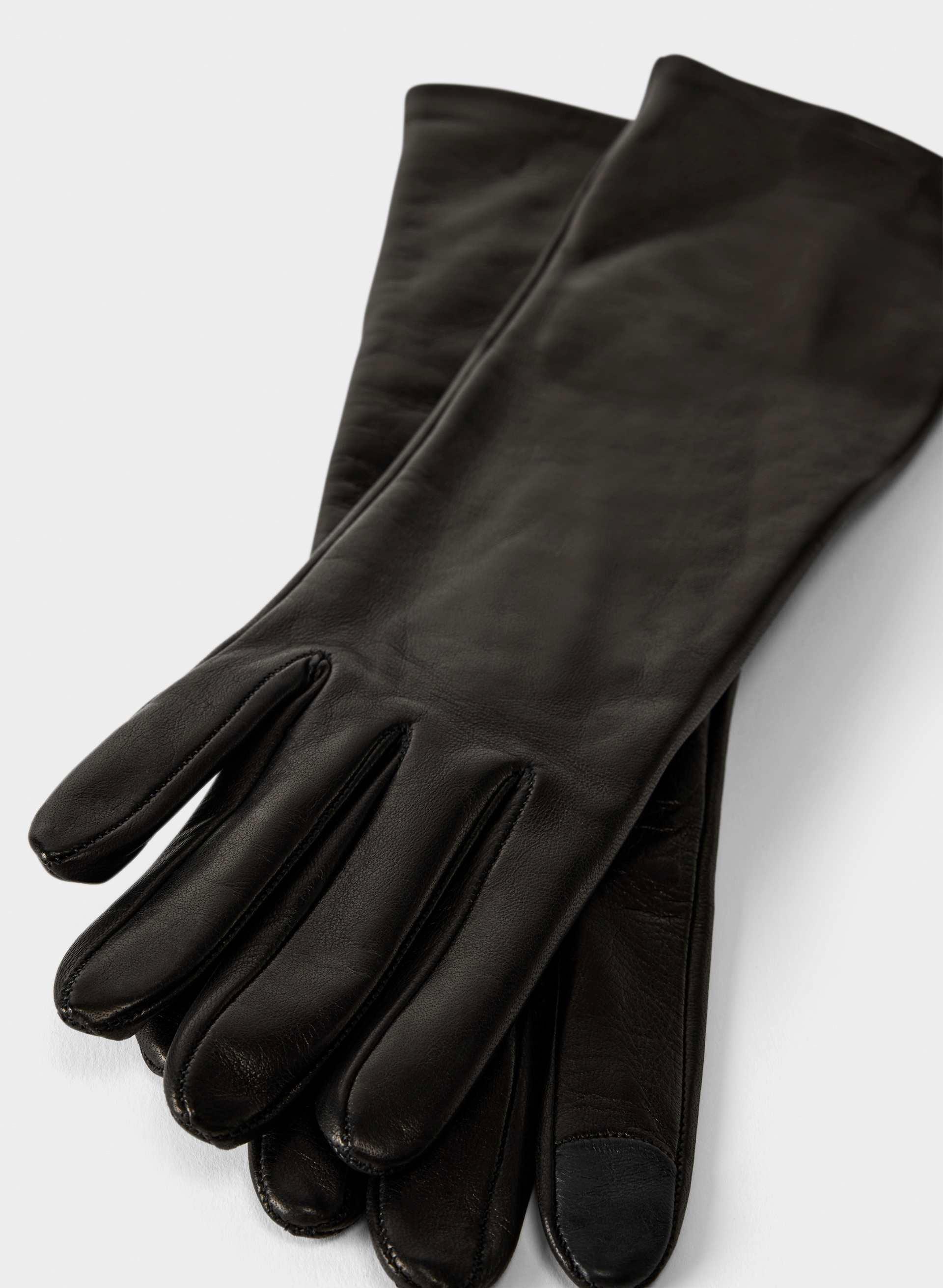 The Milano Thermal Long Gloves | High-Grade Leather Edition