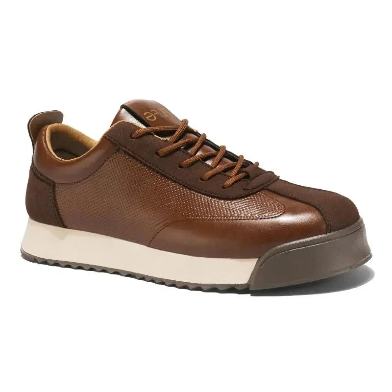 Montenaro Men’s Genuine Leather Casual Shoes – Timeless Style & Everyday Comfort