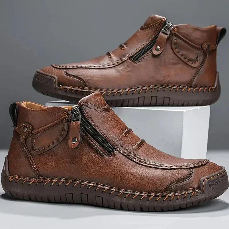 Mocasines casuales de piel para hombre de Motenaro: ajuste suave y elegancia para el día a día