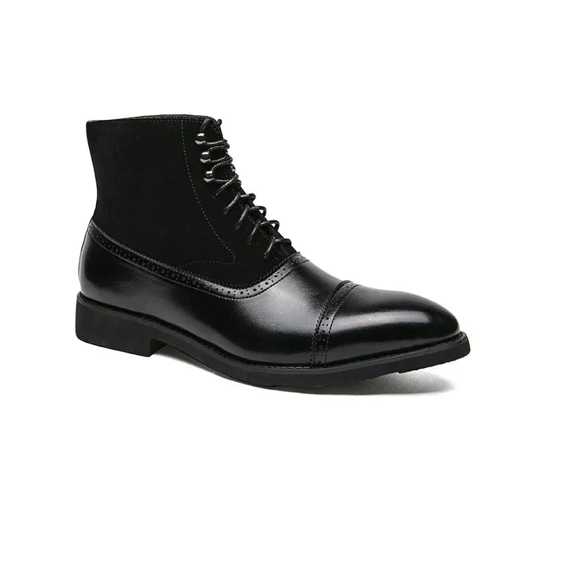 Botas de piel para hombre Motenaro – Elegancia artesanal en piel auténtica