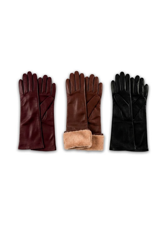 The Milano Thermal Long Gloves | High-Grade Leather Edition